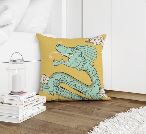 DRAGON Accent Pillow By Kavka Designs