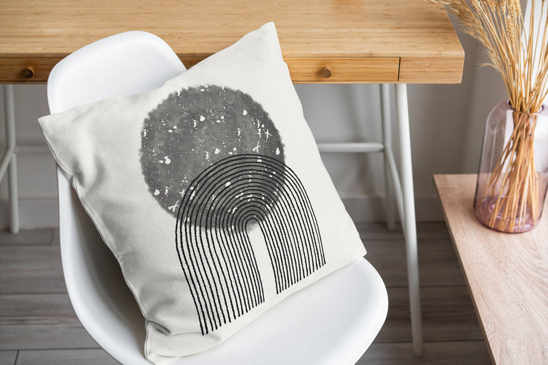 MOON OVER RAINBOW Accent Pillow By Kavka Designs