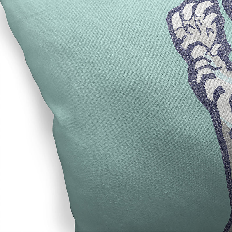 TIBETAN SNOW TIGER Accent Pillow By Kavka Designs