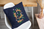 TIGER FLORAL Accent Pillow By Kavka Designs