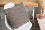 CHEVRON SNAKE Accent Pillow By Kavka Designs