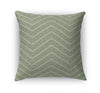 CHEVRON SNAKE GREEN Accent Pillow By Kavka Designs