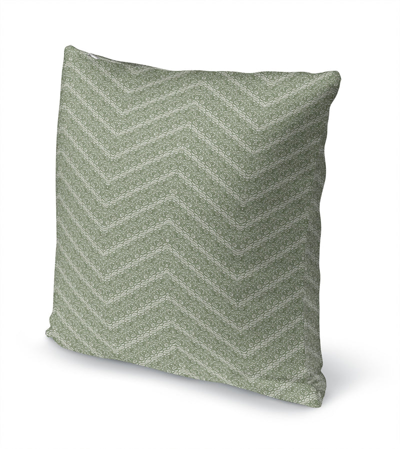 CHEVRON SNAKE Accent Pillow By Kavka Designs