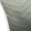CHEVRON SNAKE GREEN Accent Pillow By Kavka Designs