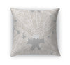 BANANA LEAVES GREY Accent Pillow By Kavka Designs