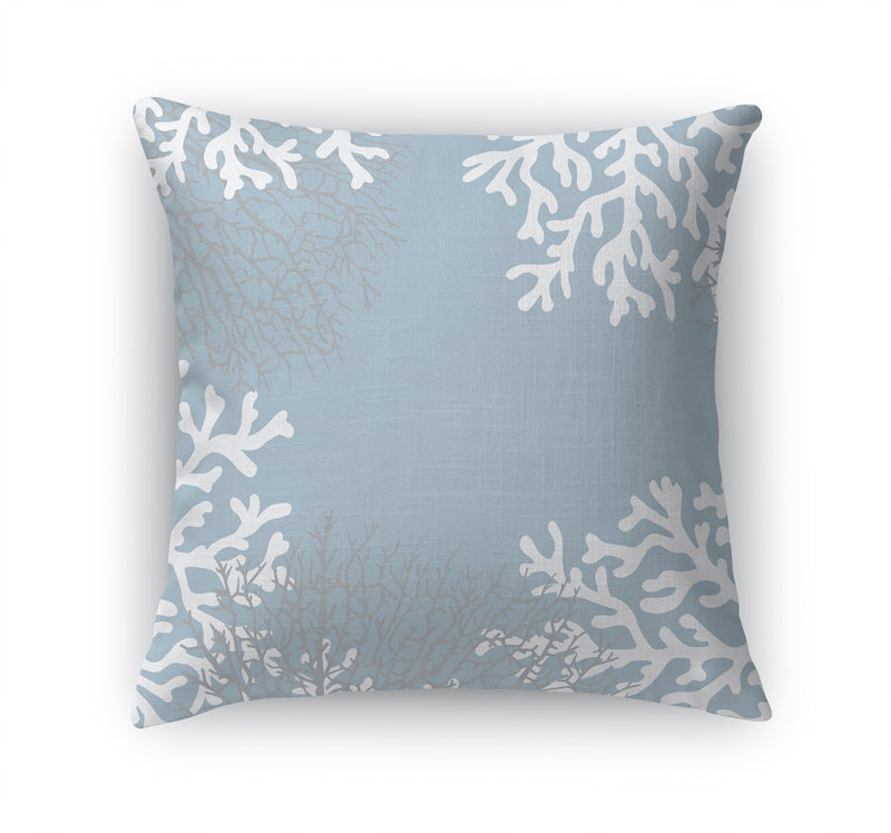 CORAL BLUE Accent Pillow By Kavka Designs