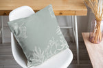 CORAL CRAB LIGHT GREEN Accent Pillow By Kavka Designs