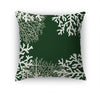 CORAL GREEN Accent Pillow By Kavka Designs