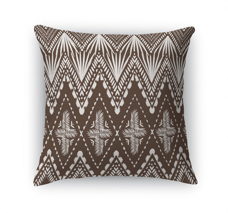 PALM CHEVRON Accent Pillow By Kavka Designs