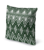 PALM CHEVRON Accent Pillow By Kavka Designs