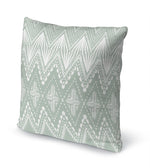 PALM CHEVRON Accent Pillow By Kavka Designs