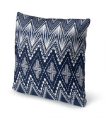 PALM CHEVRON Accent Pillow By Kavka Designs