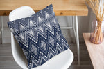 PALM CHEVRON Accent Pillow By Kavka Designs