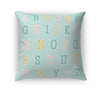 ALPHABET Accent Pillow By Kavka Designs