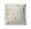 ALPHABET Accent Pillow By Kavka Designs