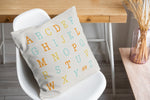 ALPHABET Accent Pillow By Kavka Designs