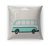 ROAD BUS Accent Pillow By Kavka Designs