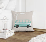 ROAD BUS Accent Pillow By Kavka Designs