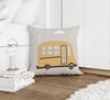 ROAD BUS Accent Pillow By Kavka Designs