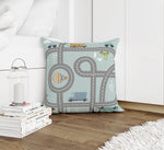 ROAD TRIP Accent Pillow By Kavka Designs