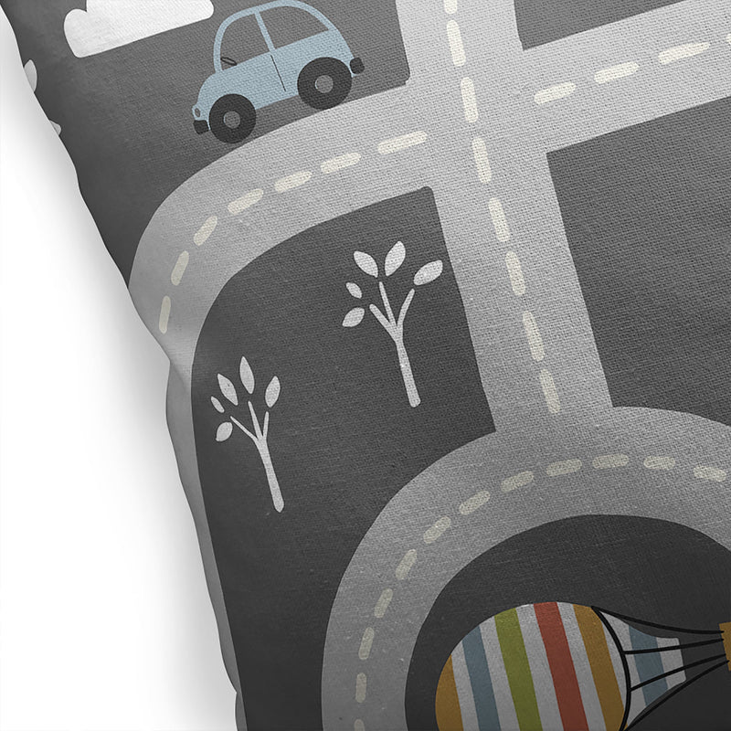 ROAD TRIP Accent Pillow By Kavka Designs