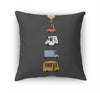 STACKED TRUCKS Accent Pillow By Kavka Designs