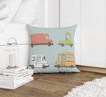 TRUCKS Accent Pillow By Kavka Designs