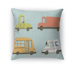 TRUCKS Accent Pillow By Kavka Designs