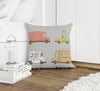 TRUCKS Accent Pillow By Kavka Designs