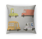 TRUCKS Accent Pillow By Kavka Designs