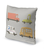 TRUCKS Accent Pillow By Kavka Designs