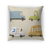 TRUCKS Accent Pillow By Kavka Designs