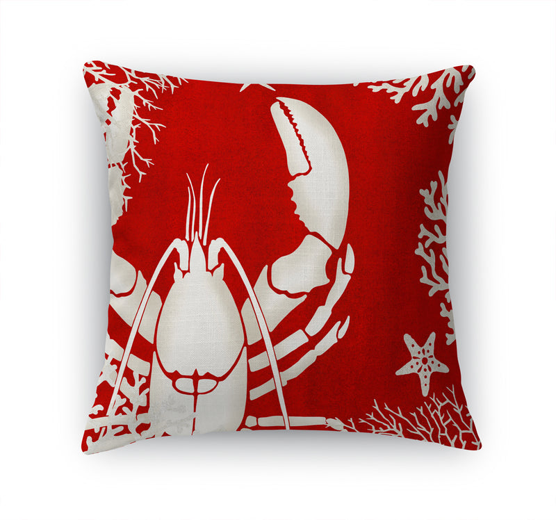 I LOVE LOBSTER Accent Pillow By Kavka Designs