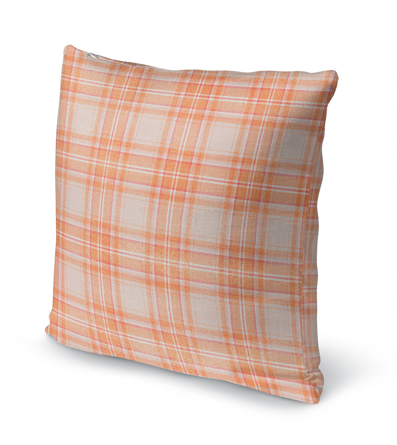 MADRAS PEACH Accent Pillow By Kavka Designs