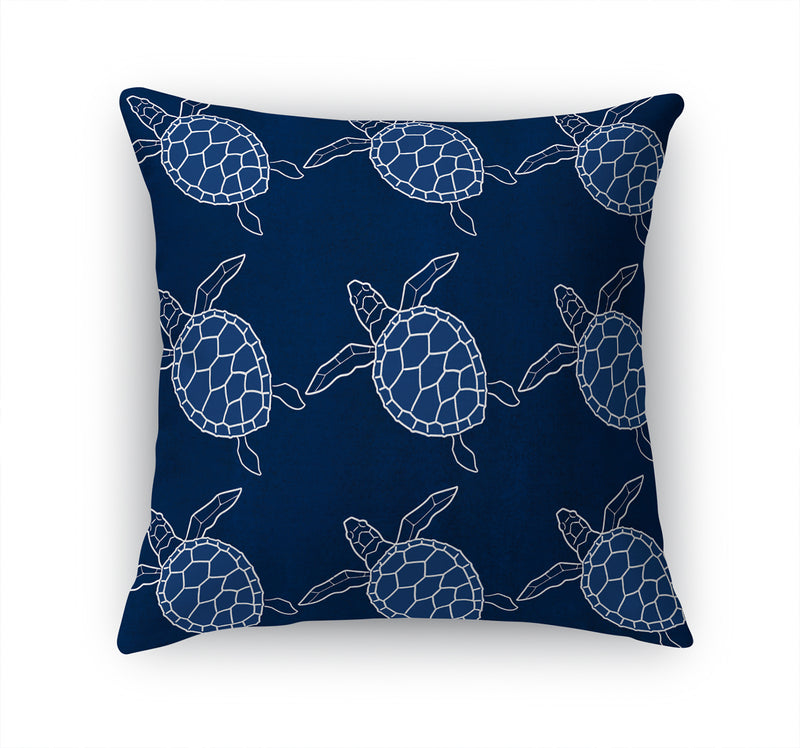 SWIMMING TURTLES Accent Pillow By Kavka Designs