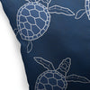 SWIMMING TURTLES Accent Pillow By Kavka Designs