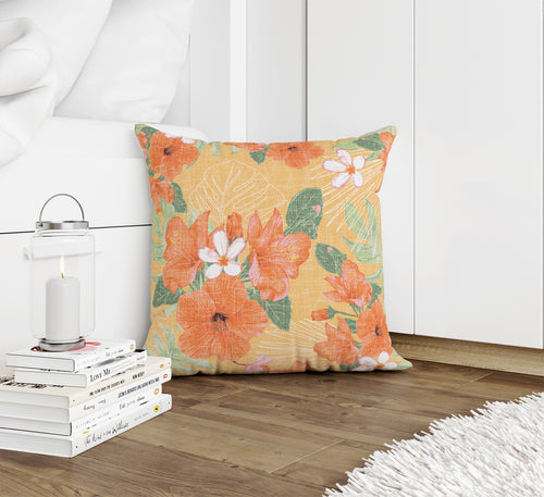 HIBISCUS Accent Pillow By Kavka Designs