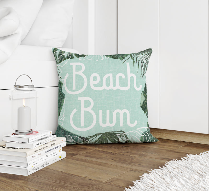 BEACH BUM Accent Pillow By Kavka Designs