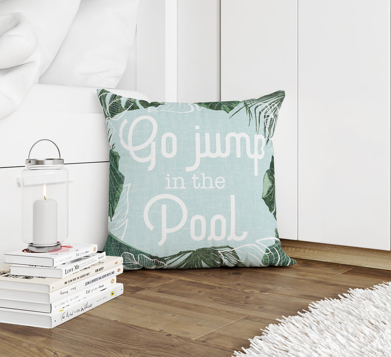 GO JUMP IN Accent Pillow By Kavka Designs