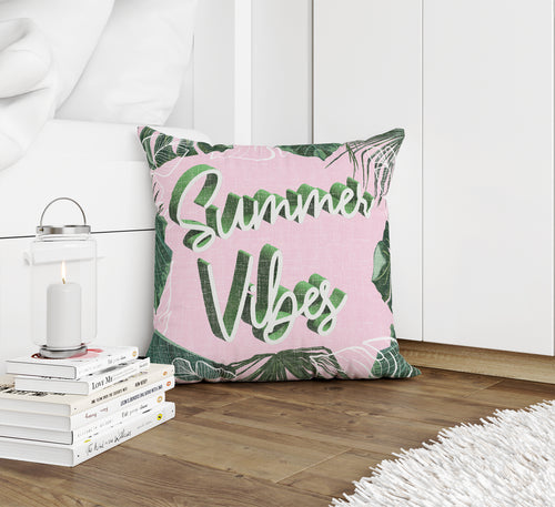 SUMMER VIBES Accent Pillow By Kavka Designs