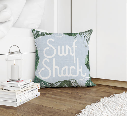 SURF SHACK Accent Pillow By Kavka Designs