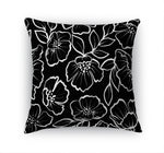 DOGWOOD SKETCH CHARCOAL Accent Pillow By Kavka Designs