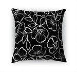 DOGWOOD SKETCH CHARCOAL Accent Pillow By Kavka Designs