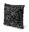 DOGWOOD SKETCH CHARCOAL Accent Pillow By Kavka Designs