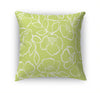 DOGWOOD SKETCH LIME Accent Pillow By Kavka Designs