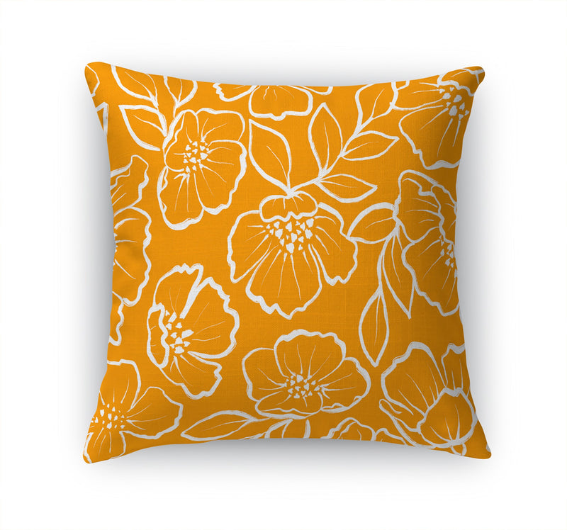 DOGWOOD SKETCH Accent Pillow By Kavka Designs