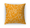 DOGWOOD SKETCH ORANGE Accent Pillow By Kavka Designs