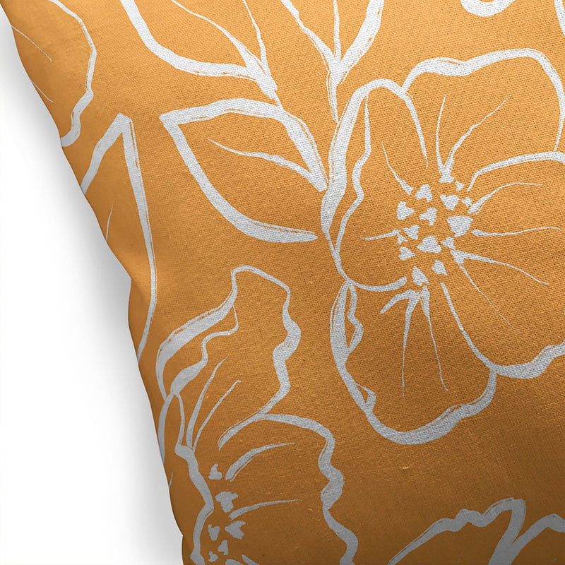 DOGWOOD SKETCH Accent Pillow By Kavka Designs