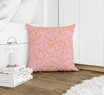 DOGWOOD SKETCH PINK Accent Pillow By Kavka Designs