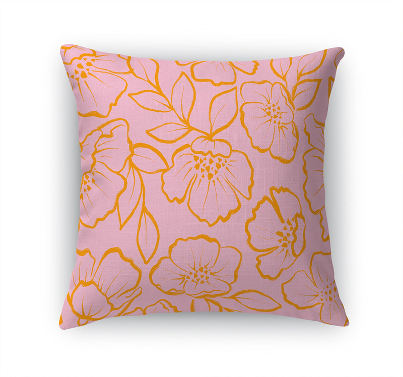 DOGWOOD SKETCH Accent Pillow By Kavka Designs